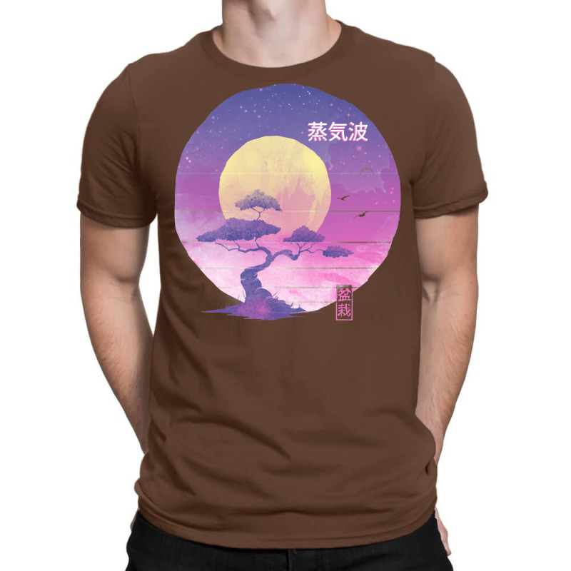 Bonsai Wave T-Shirt by akinwanaroa4 | Artistshot