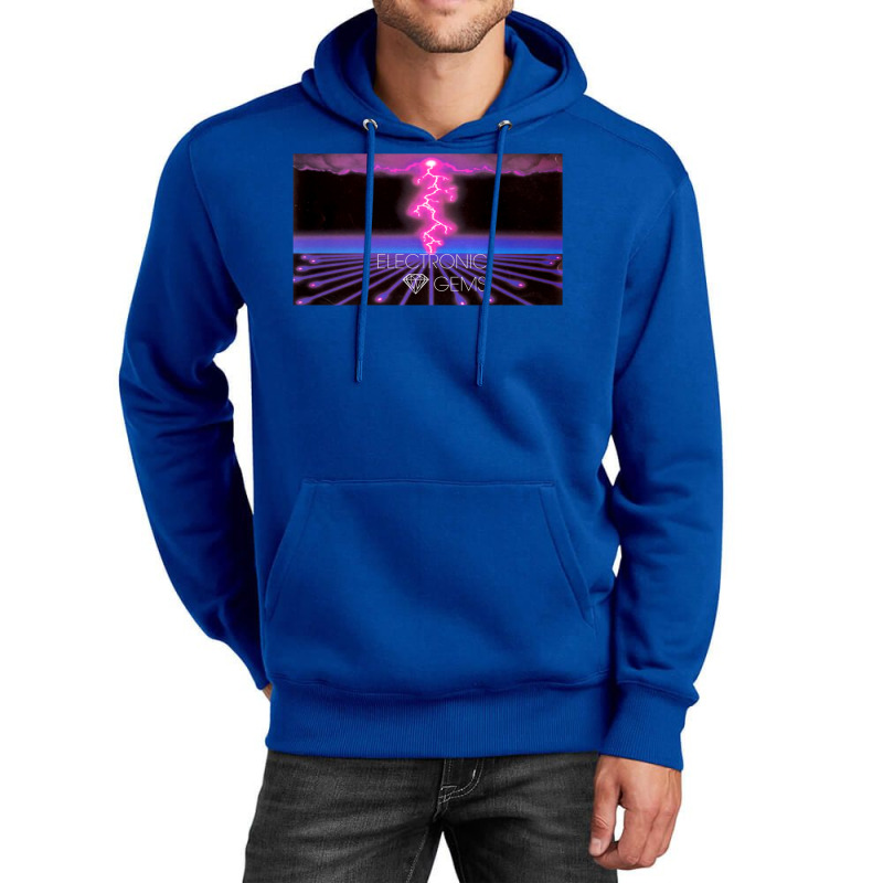 Electronic Gems   Circuit Thunderstorm (雷雨) Unisex Hoodie by mamaserashama | Artistshot