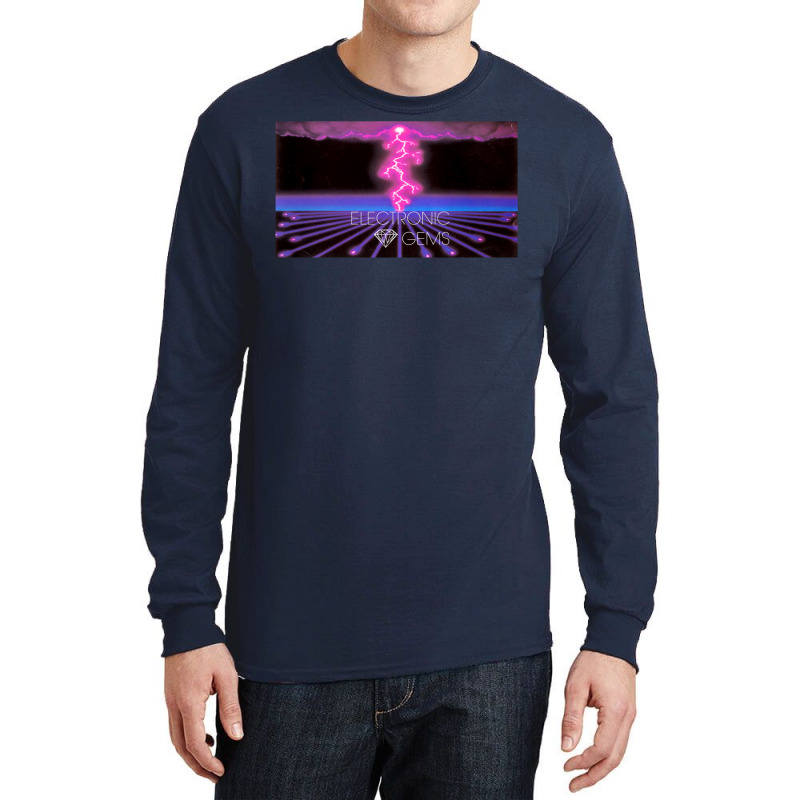 Electronic Gems   Circuit Thunderstorm (雷雨) Long Sleeve Shirts by mamaserashama | Artistshot