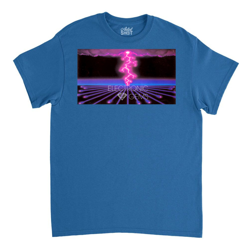 Electronic Gems   Circuit Thunderstorm (雷雨) Classic T-shirt by mamaserashama | Artistshot