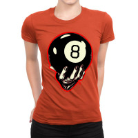 Vintage Magic 8 Ball Ladies Fitted T-shirt | Artistshot