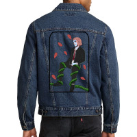 Man In Suit 80s Men Denim Jacket | Artistshot