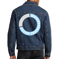 Non Artist Blue Men Denim Jacket | Artistshot