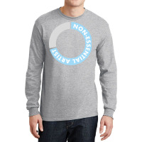 Non Artist Blue Long Sleeve Shirts | Artistshot