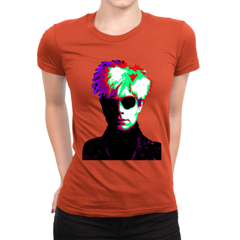 Andy Warhol Pop Art Portrait Stars Ladies Fitted T-Shirt by festaniarf | Artistshot