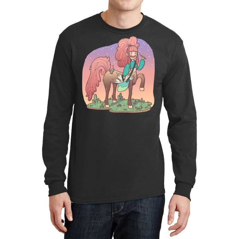 Artist Centaur Cool Long Sleeve Shirts | Artistshot