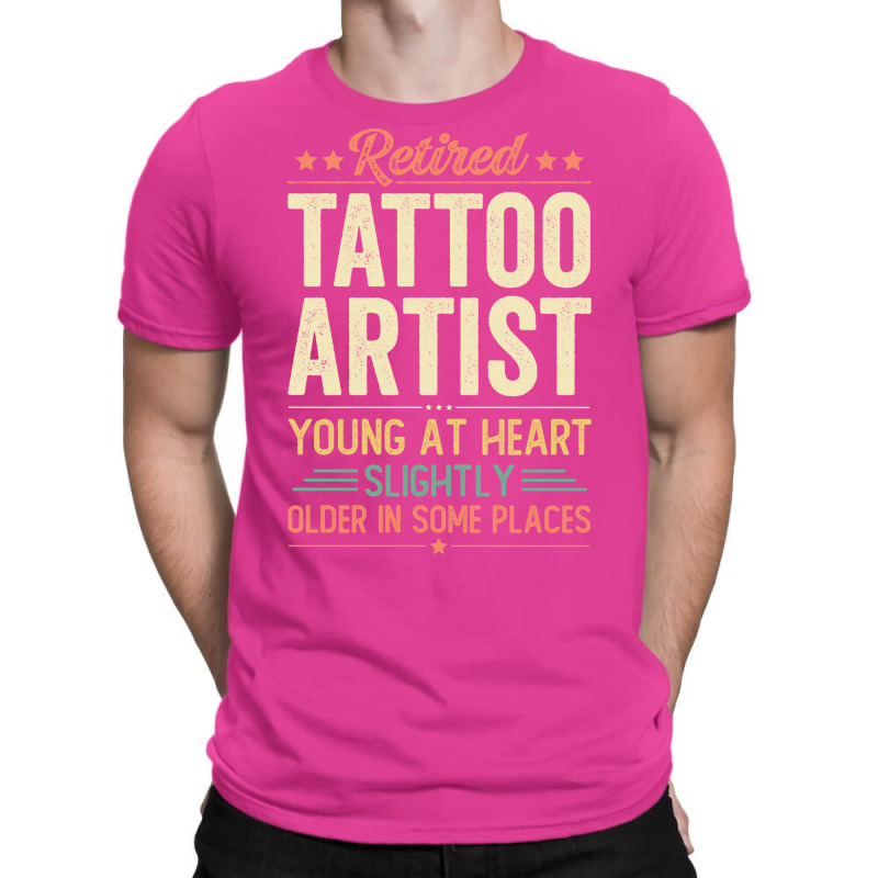 Retired Tattoo Artist Aesthetic T-shirt | Artistshot