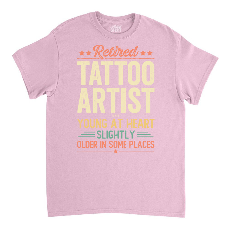 Retired Tattoo Artist Aesthetic Classic T-shirt | Artistshot