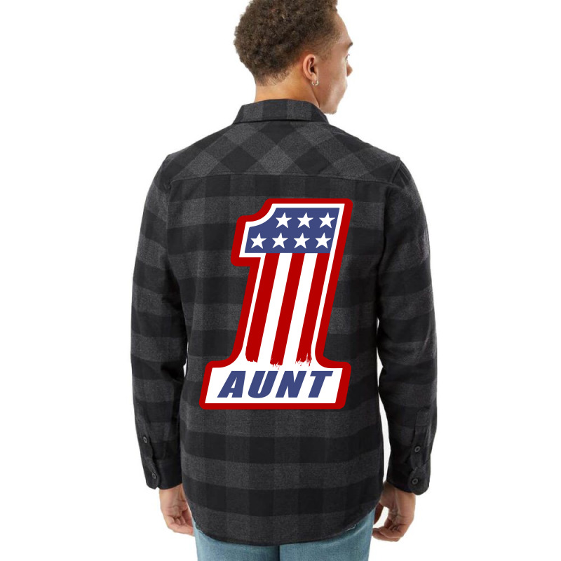 Number One Aunt Music Flannel Shirt | Artistshot