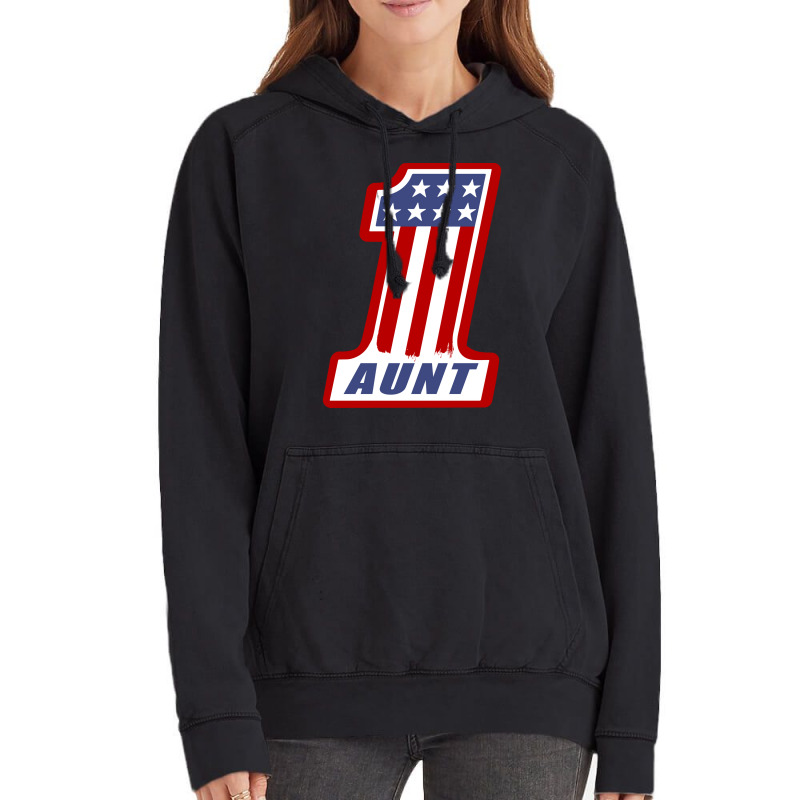 Number One Aunt Music Vintage Hoodie | Artistshot