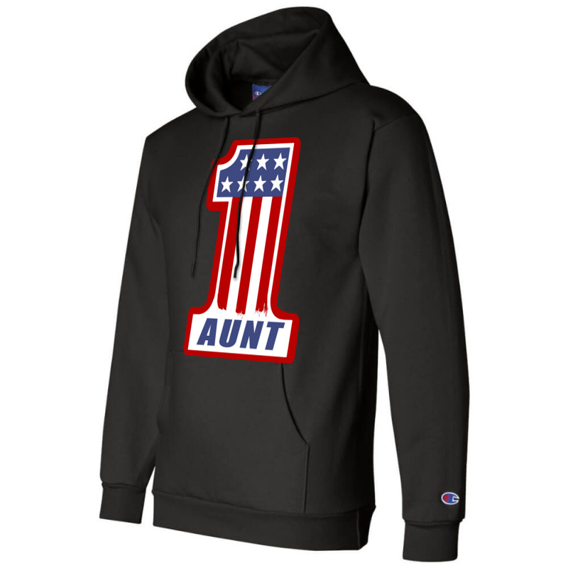 Number One Aunt Music Champion Hoodie | Artistshot