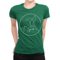 Author  Green Ladies Fitted T-shirt | Artistshot