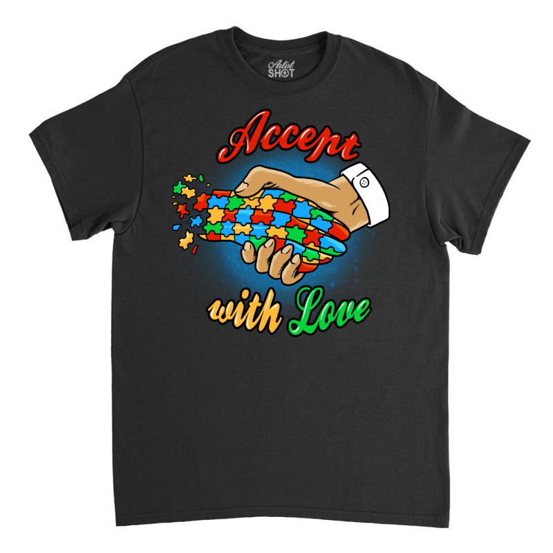 Accept With Love Summer Classic T-shirt by vonnezramzele | Artistshot