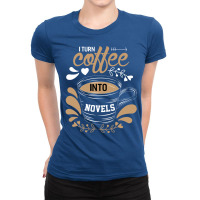 Author Book Writer Literature Bookworm Writing Gir Ladies Fitted T-shirt | Artistshot