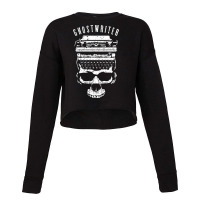 Ghostwriter Halloween Writer Author Ghost Typewrit Cropped Sweater | Artistshot