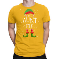 Aunt Elf Family Matching Christmas Group Funny Paj T-shirt | Artistshot