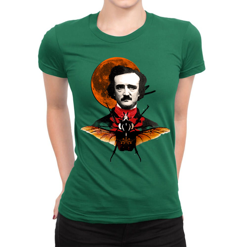 Edgar Poe Boy Ladies Fitted T-Shirt by horveyfoths | Artistshot