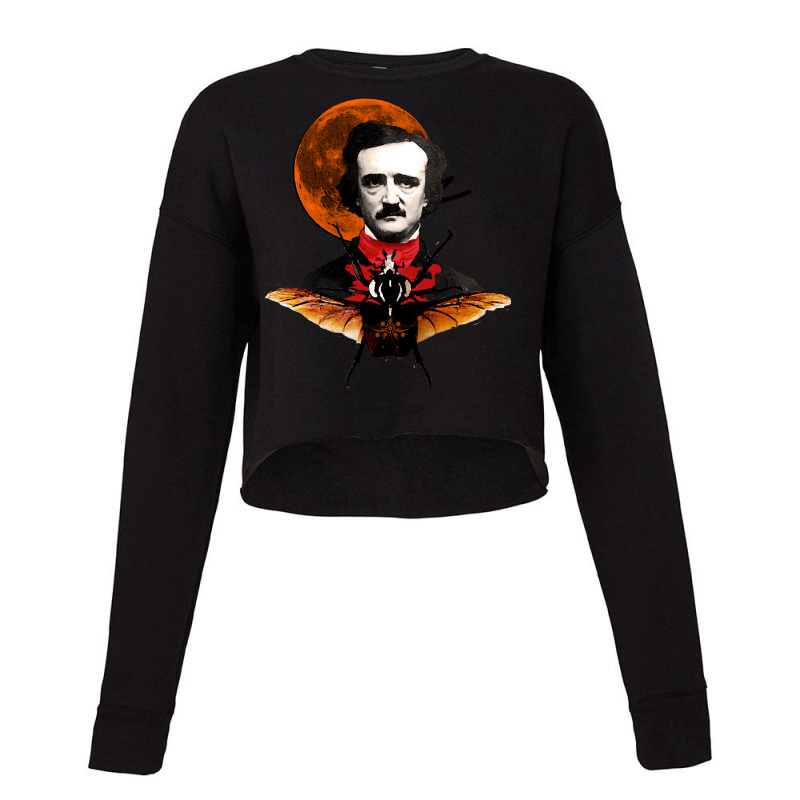 Edgar Poe Boy Cropped Sweater by horveyfoths | Artistshot