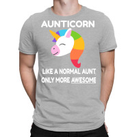 Aunticorn Like An Aunt Only Awesome Unicorn Music T-shirt | Artistshot