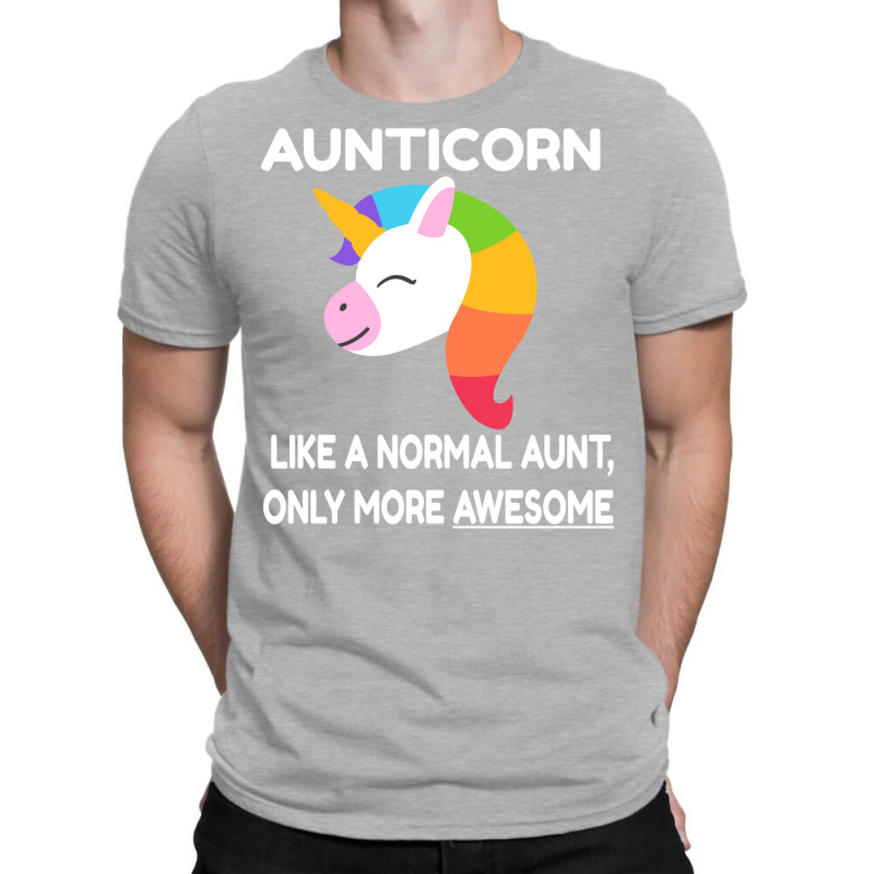 Aunticorn Like An Aunt Only Awesome Unicorn Music T-Shirt by yazmiiciv0 | Artistshot