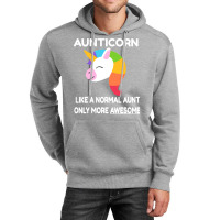 Aunticorn Like An Aunt Only Awesome Unicorn Music Unisex Hoodie | Artistshot