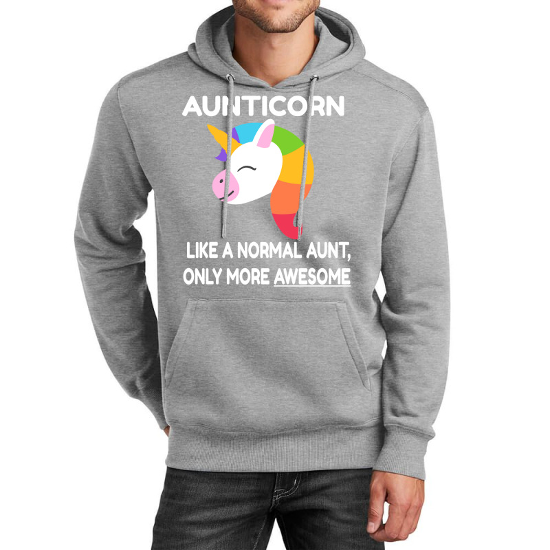 Aunticorn Like An Aunt Only Awesome Unicorn Music Unisex Hoodie by yazmiiciv0 | Artistshot