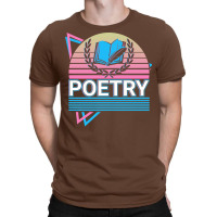 Poetry Poetic Poet Writer Author Retro Gift Yellow T-shirt | Artistshot