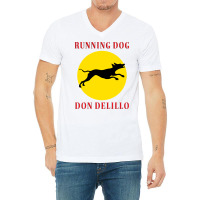 Running Dog Quote V-neck Tee | Artistshot