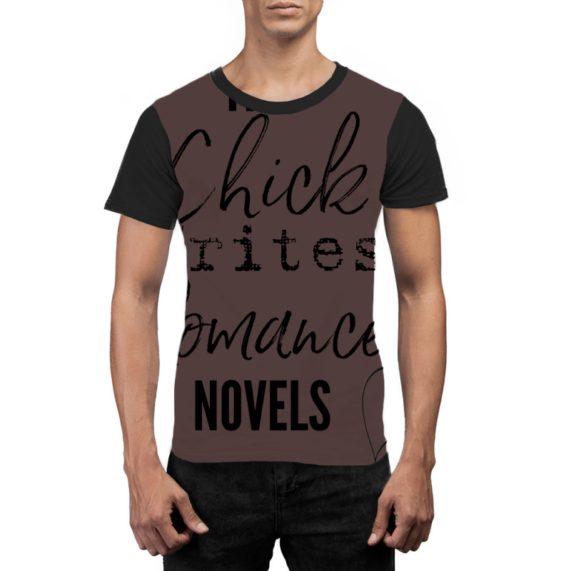 This Chick Writes Romance Novels Nostalgia Graphic T-shirt by melsranganjec | Artistshot