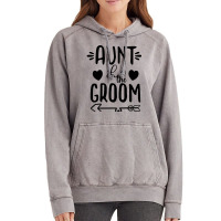 Aunt Of The Groom Wedding Party Vintage Hoodie | Artistshot