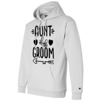 Aunt Of The Groom Wedding Party Champion Hoodie | Artistshot