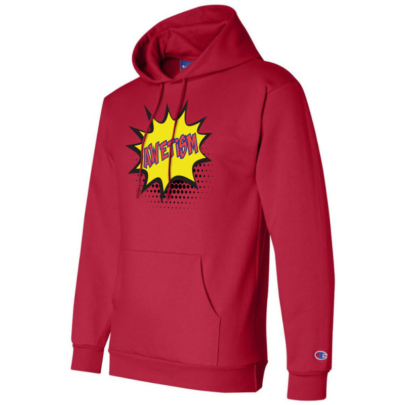 Awetism Cool Champion Hoodie by dervenbakensz | Artistshot