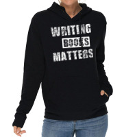 Book Writer Girl Lightweight Hoodie | Artistshot