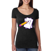 Paper And Pencil Gift Women's Triblend Scoop T-shirt | Artistshot