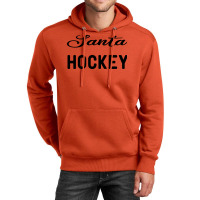 Santa Hockey Funny Stars Unisex Hoodie | Artistshot