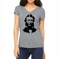 Thoreau Pillows Boy Women's V-neck T-shirt | Artistshot