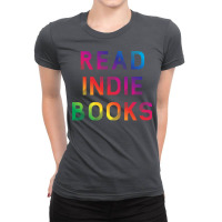 Read Indie Books Gift Ladies Fitted T-shirt | Artistshot