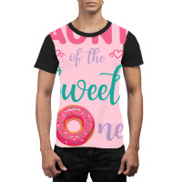 Aunt Of The Sweet One Donut Cake Happy Me Uncle Ni Graphic T-shirt | Artistshot