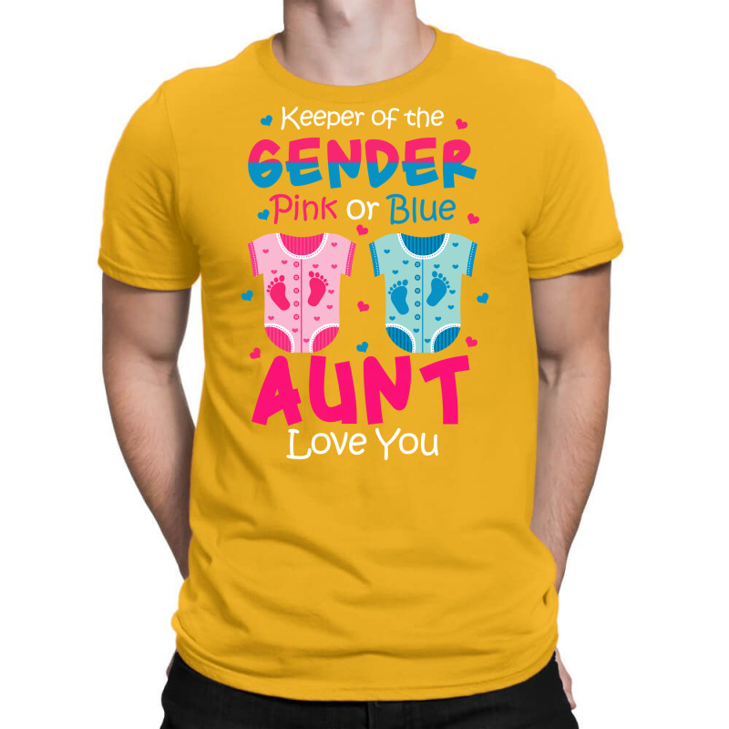 Keeper Of The Gender Aunt Loves You Ba Trending T-Shirt by ikhfanegrp | Artistshot