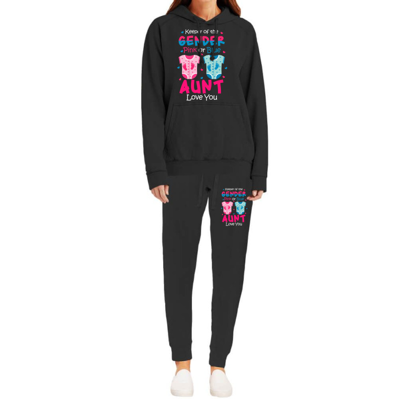 Keeper Of The Gender Aunt Loves You Ba Trending Hoodie & Jogger set by ikhfanegrp | Artistshot