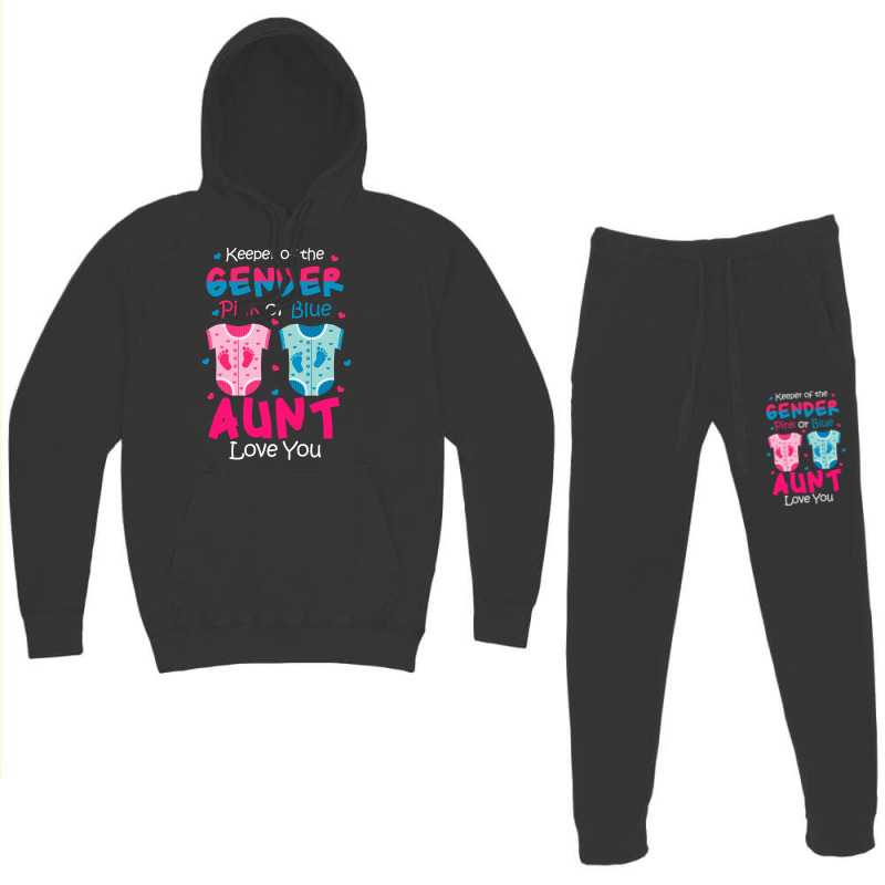 Keeper Of The Gender Aunt Loves You Ba Trending Hoodie & Jogger set by ikhfanegrp | Artistshot