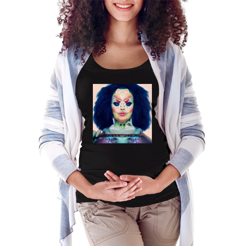 #bjork Utopia Tour 2022 Maternity Scoop Neck T-shirt by arminbad | Artistshot