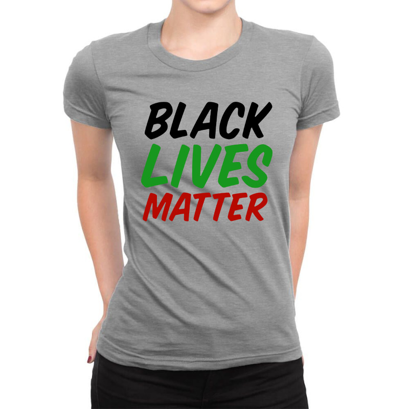 Black Lives Matter Ladies Fitted T-Shirt by Kimochi | Artistshot