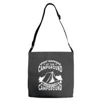 Campers Campfire Adjustable Strap Totes | Artistshot