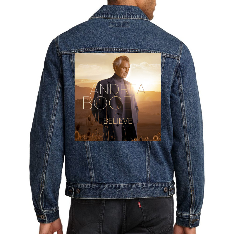 Andrea Bocelli Men Denim Jacket by deurinnipahy | Artistshot