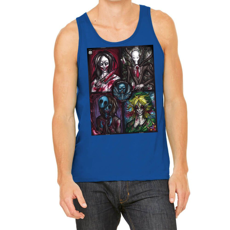 Creepypasta Tank Top by maoznzenzew | Artistshot