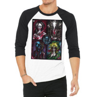 Creepypasta 3/4 Sleeve Shirt | Artistshot