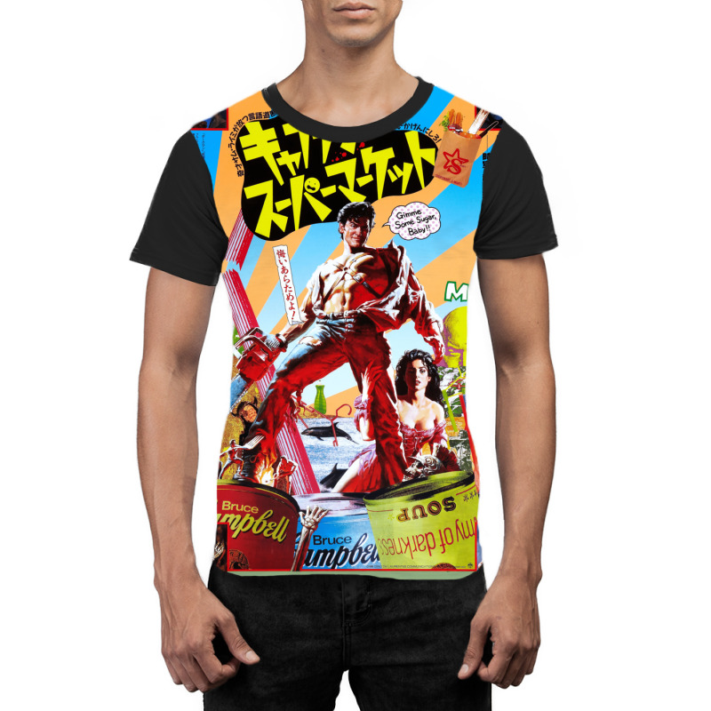 Captain Supermarket Graphic T-shirt by fizzoviklea | Artistshot