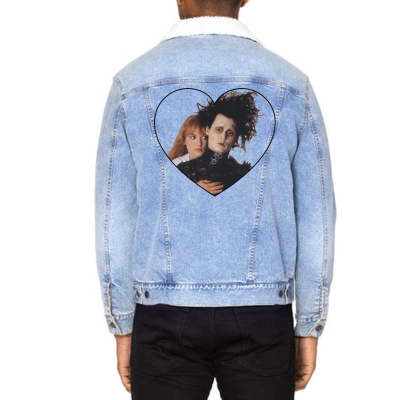 Edward And Kim Unisex Sherpa-lined Denim Jacket | Artistshot