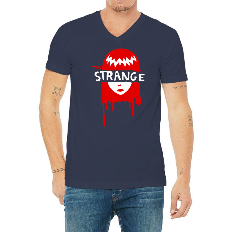 Emily Strange Gothic V-Neck Tee by maoznzenzew | Artistshot